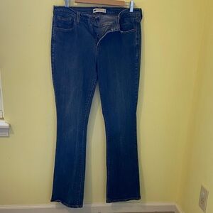 Levi's Dark Blue Bootcut Jeans